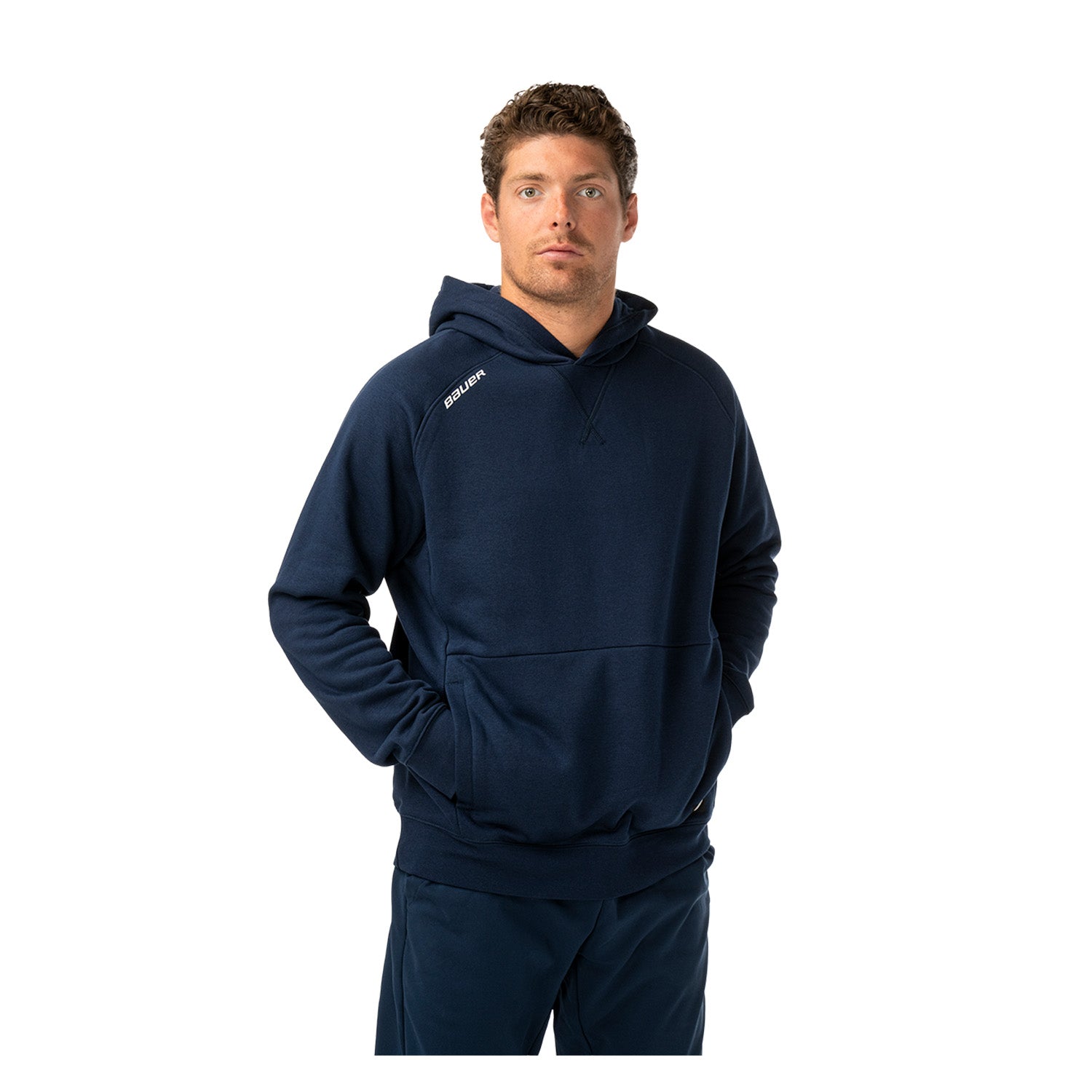 BAUER Team Hoodie Ultimate - marine - Sr.