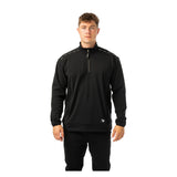 BAUER 1/2 Zip Fleece Team - schwarz - Sr.