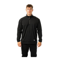 BAUER 1/2 Zip Fleece Team - schwarz - Sr.