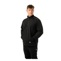 BAUER 1/2 Zip Fleece Team - schwarz - Sr.