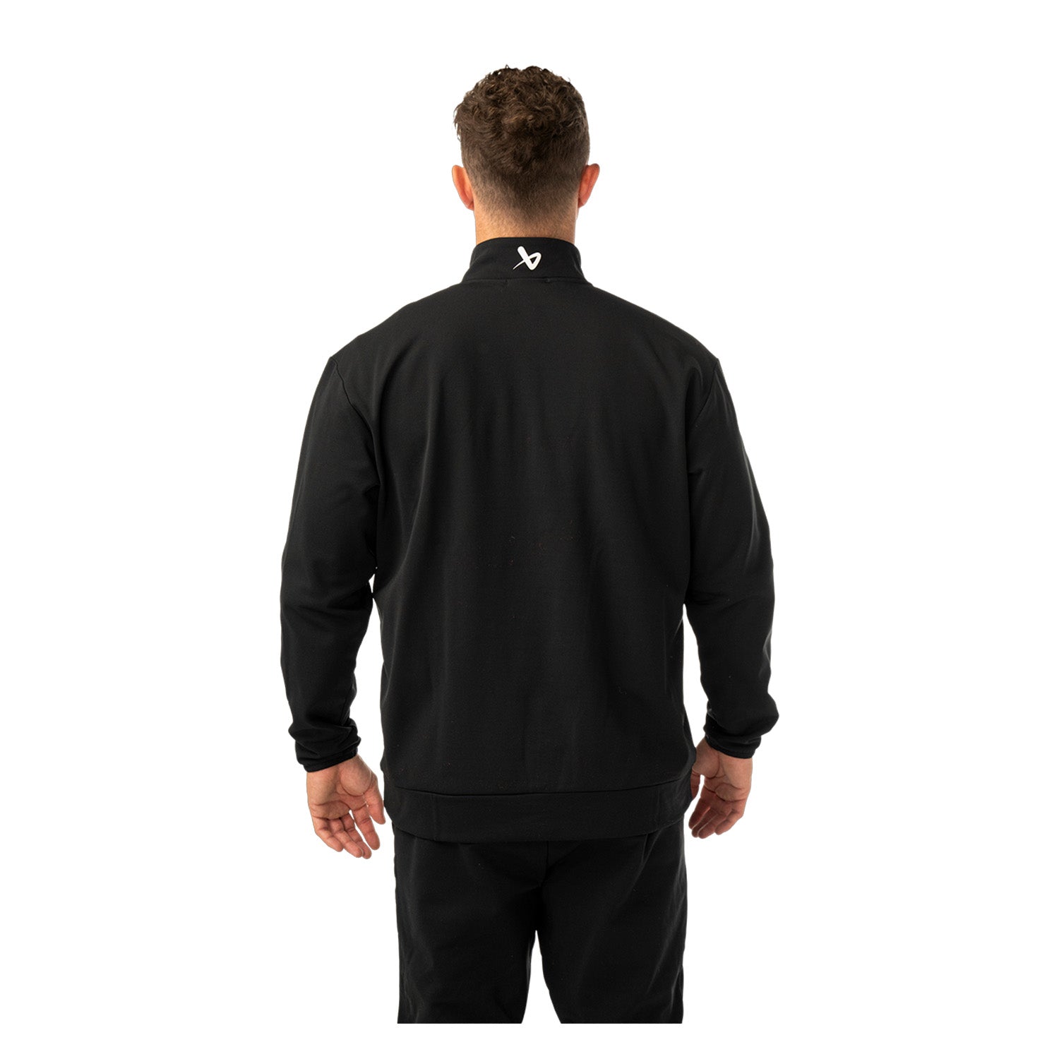 BAUER 1/2 Zip Fleece Team - schwarz - Sr.