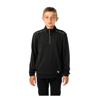 BAUER 1/2 Zip Fleece Team - schwarz - Yth.