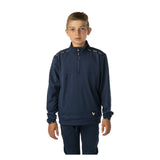 BAUER 1/2 Zip Fleece Team - marine - Yth.