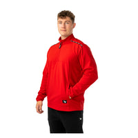 BAUER 1/2 Zip Fleece Team - rot - Sr.