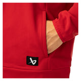 BAUER 1/2 Zip Fleece Team - rot - Sr.