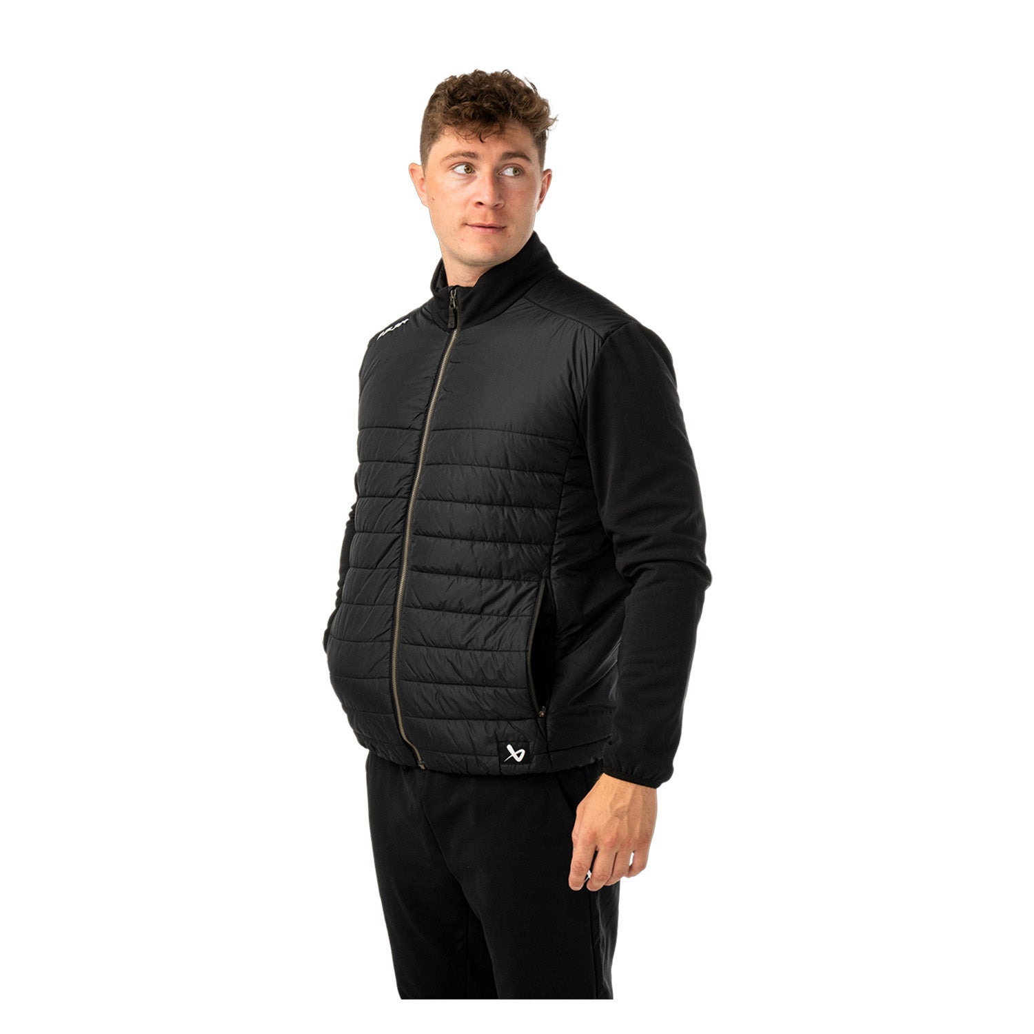 BAUER Hybrid Jacket - schwarz - Sr.