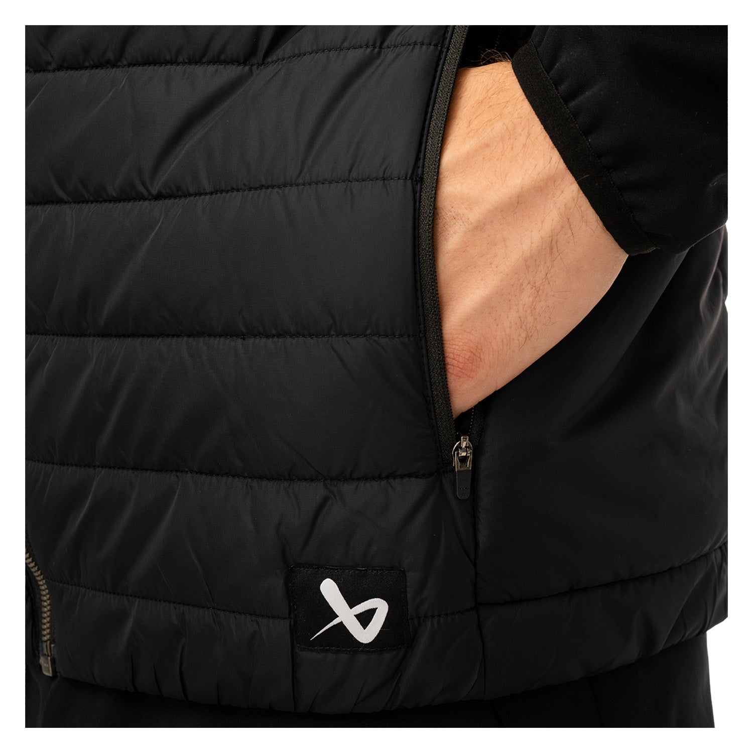 BAUER Hybrid Jacket - schwarz - Sr.