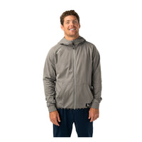 BAUER Fleece Zip Hoodie Team - grau - Sr.