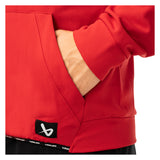 BAUER Fleece Zip Hoodie Team - rot - Sr.