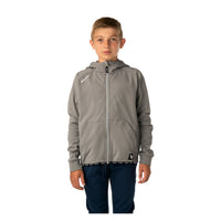 BAUER Fleece Zip Hoodie Team - grau - Yth.