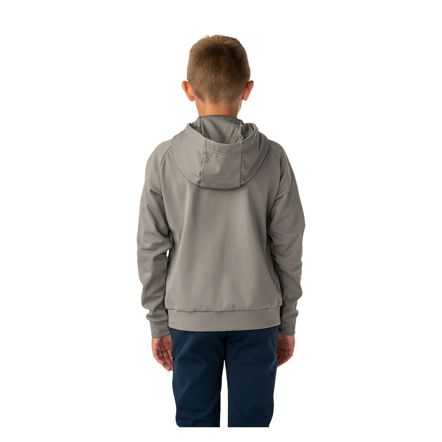 BAUER Fleece Zip Hoodie Team - grau - Yth.