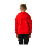BAUER Fleece Zip Hoodie Team - rot - Yth.