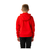 BAUER Fleece Zip Hoodie Team - rot - Yth.