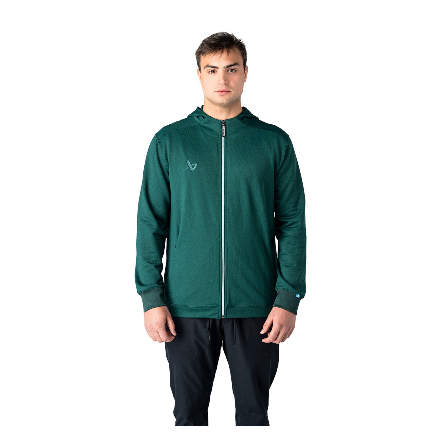 BAUER Full Zip Train Tech Hoodie - grün - Sr.