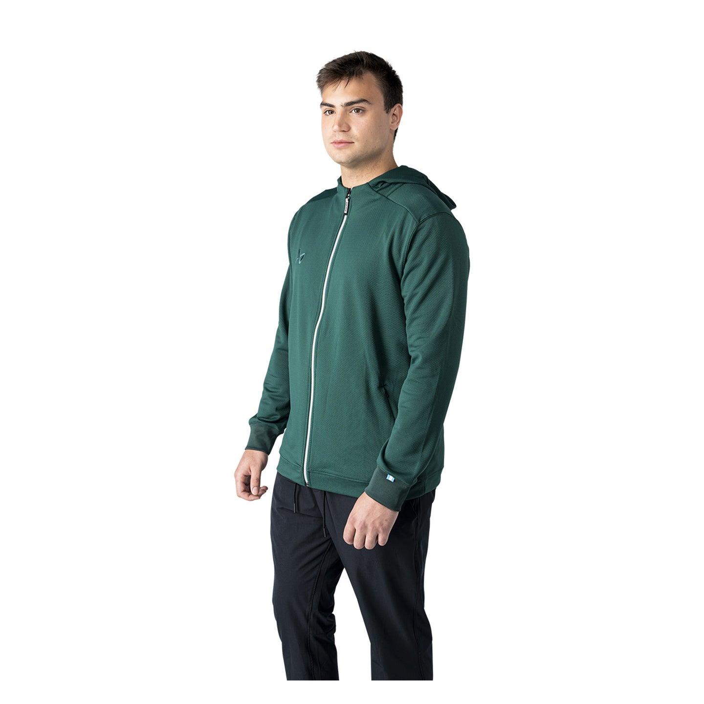 BAUER Full Zip Train Tech Hoodie - grün - Sr.