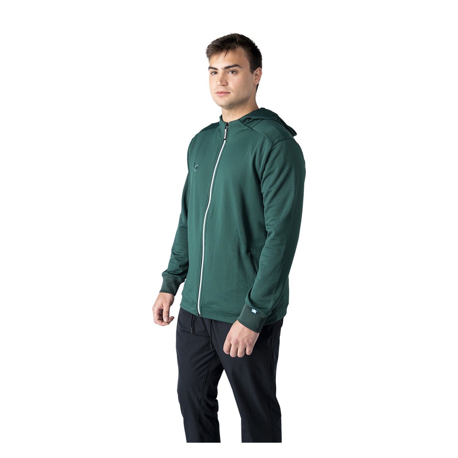 BAUER Full Zip Train Tech Hoodie - grün - Sr.