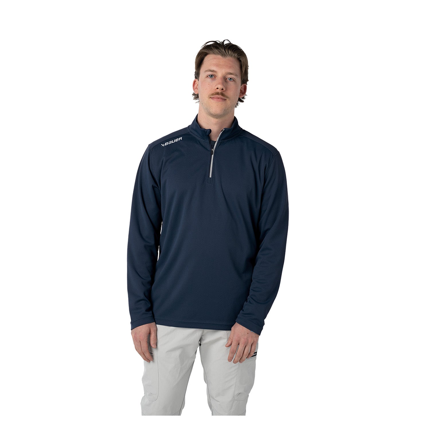 BAUER Premium Performance 1/4 Zip - marine - Sr.