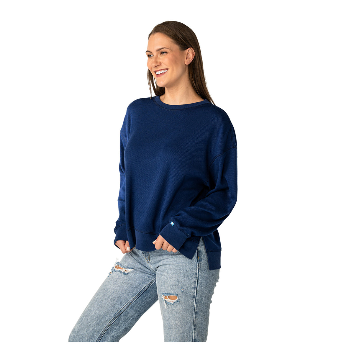 BAUER Women's Waffle Crew Neck