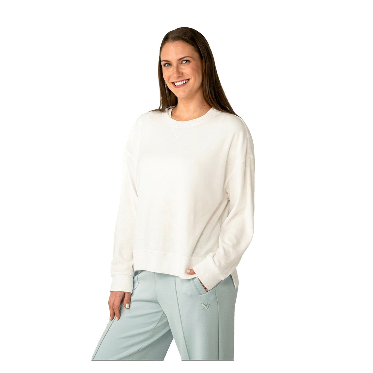 BAUER Women's Waffle Crew Neck
