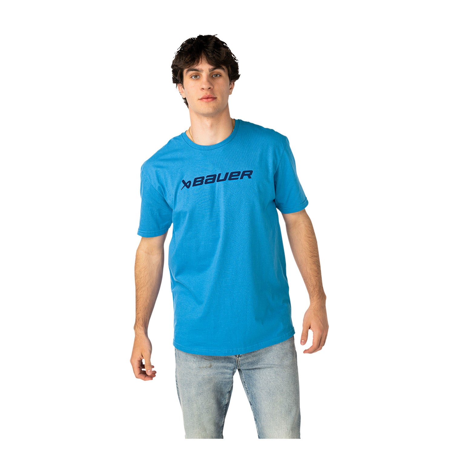 BAUER Everyday T-Shirt - turq - Sr.