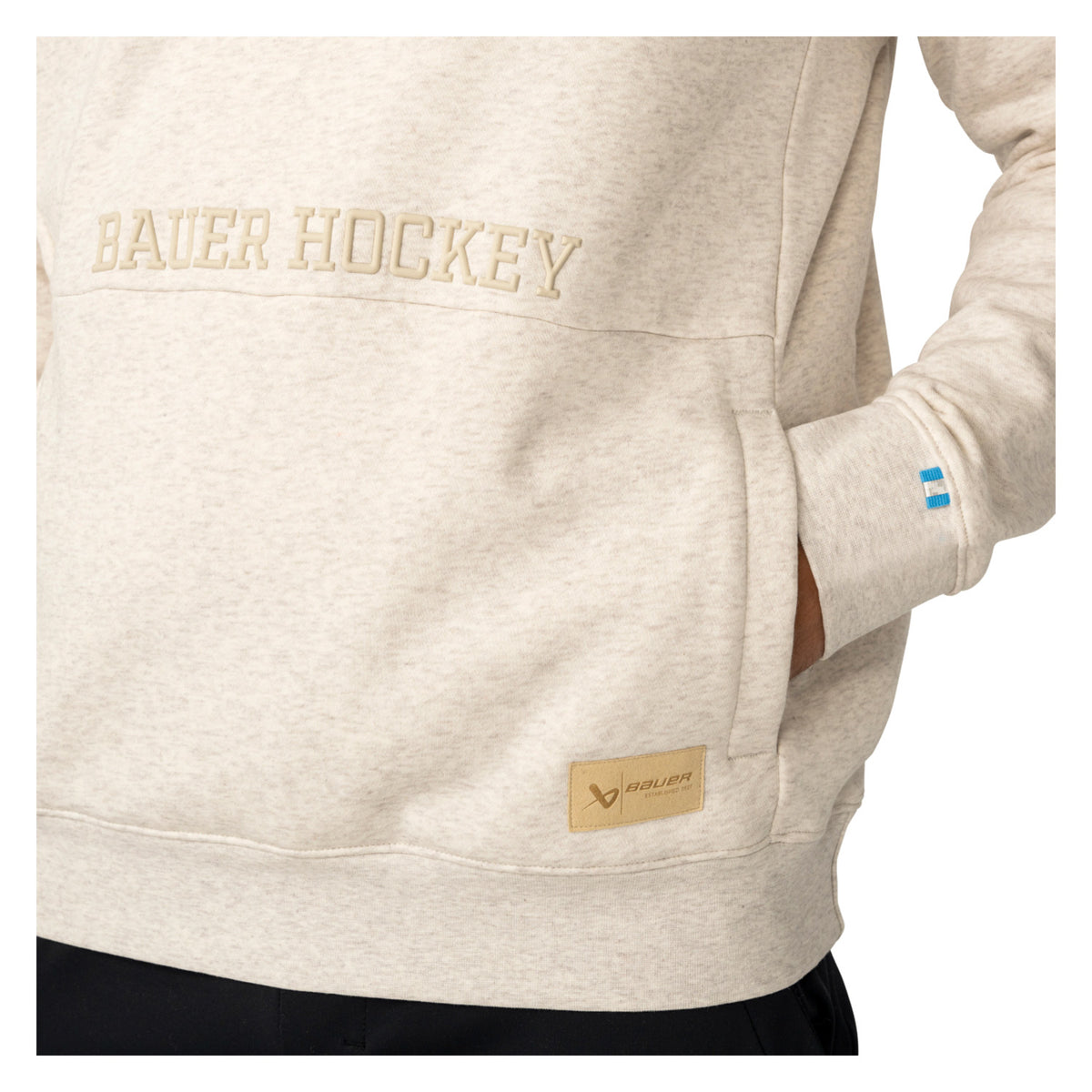 BAUER Ultimate Hoodie White Out - Sr.