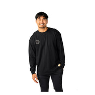 BAUER Graphic LS T-Shirt Black Ice - Sr.