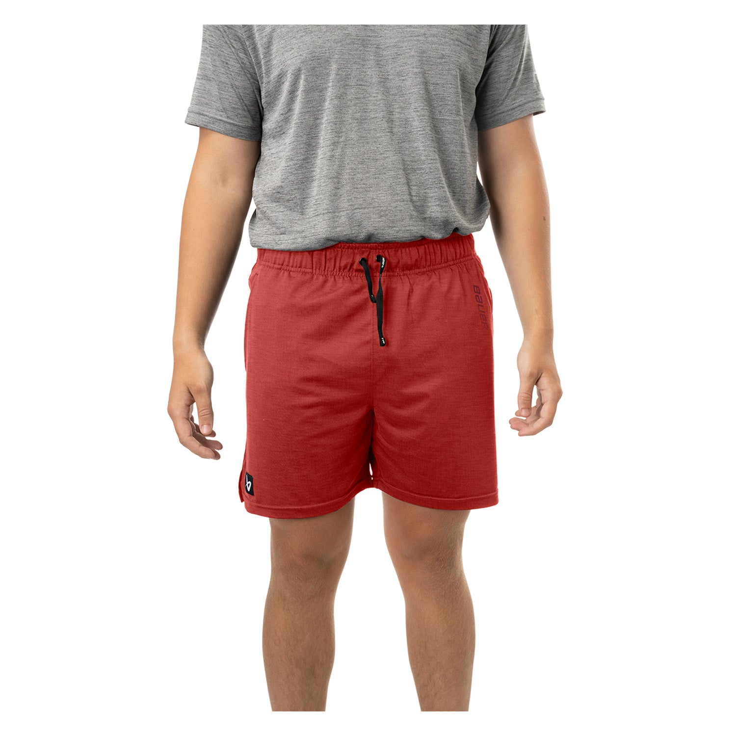 BAUER Team Knit Short - rot - Sr.