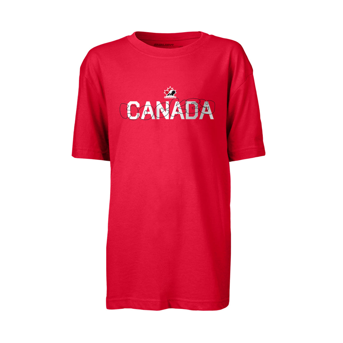 BAUER Hockey Canada Multi Tee - Yth.