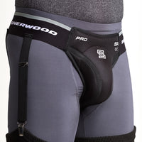 Sherwood Pro Jock Tiefschutz mit Strumpfhalter