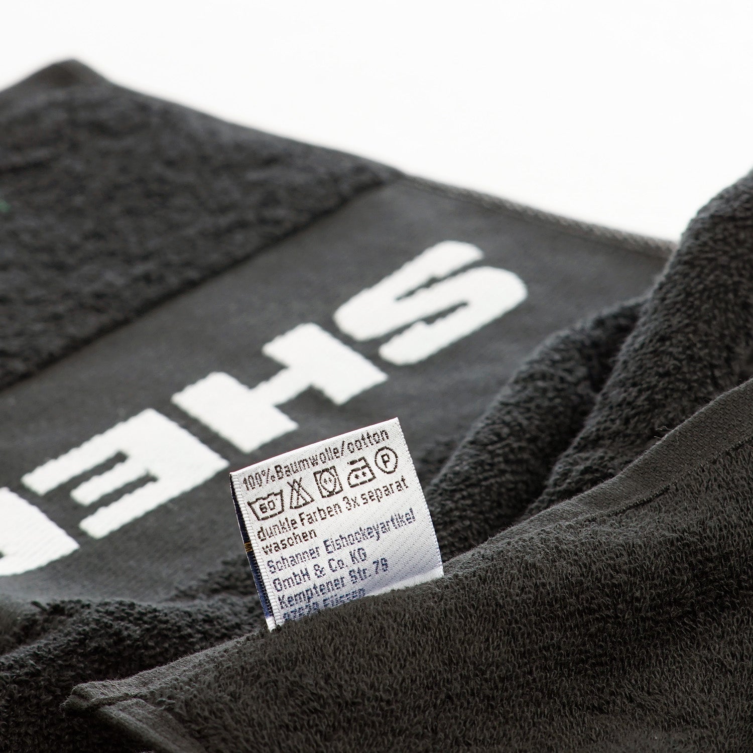 Sherwood Handtuch 100 x 50 cm - schwarz