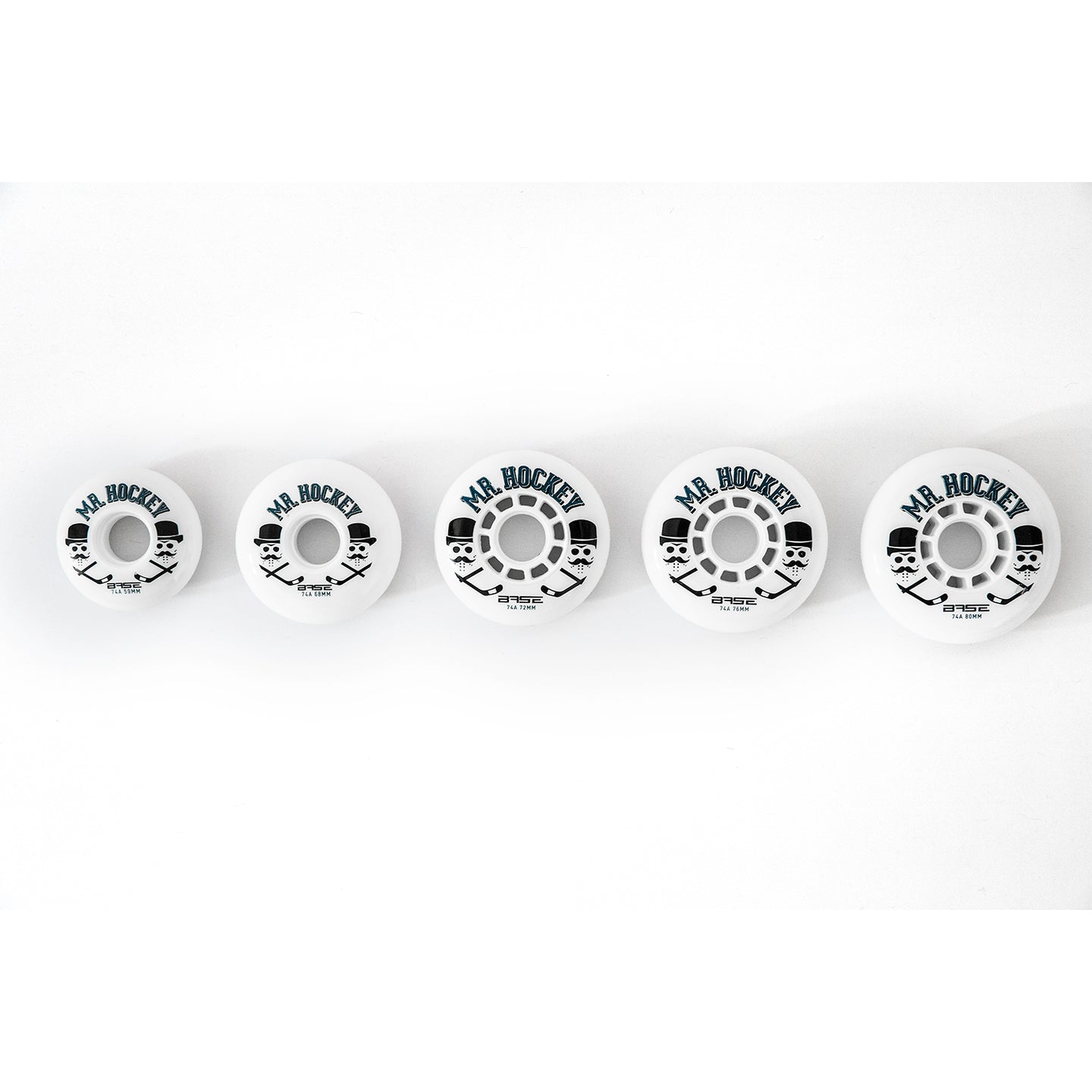 BASE Indoor Rolle Pro "Mr. Hockey" - 74A - 4er Pack