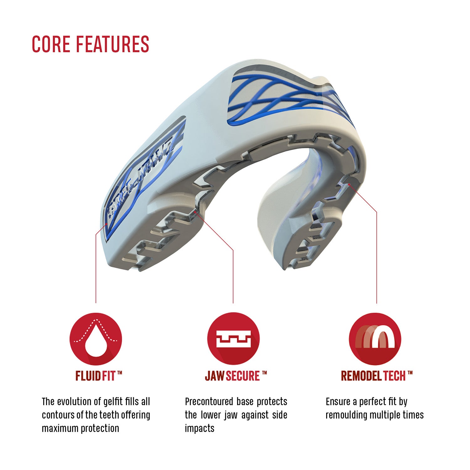SafeJawz Zahnschutz - "Nitro Series"