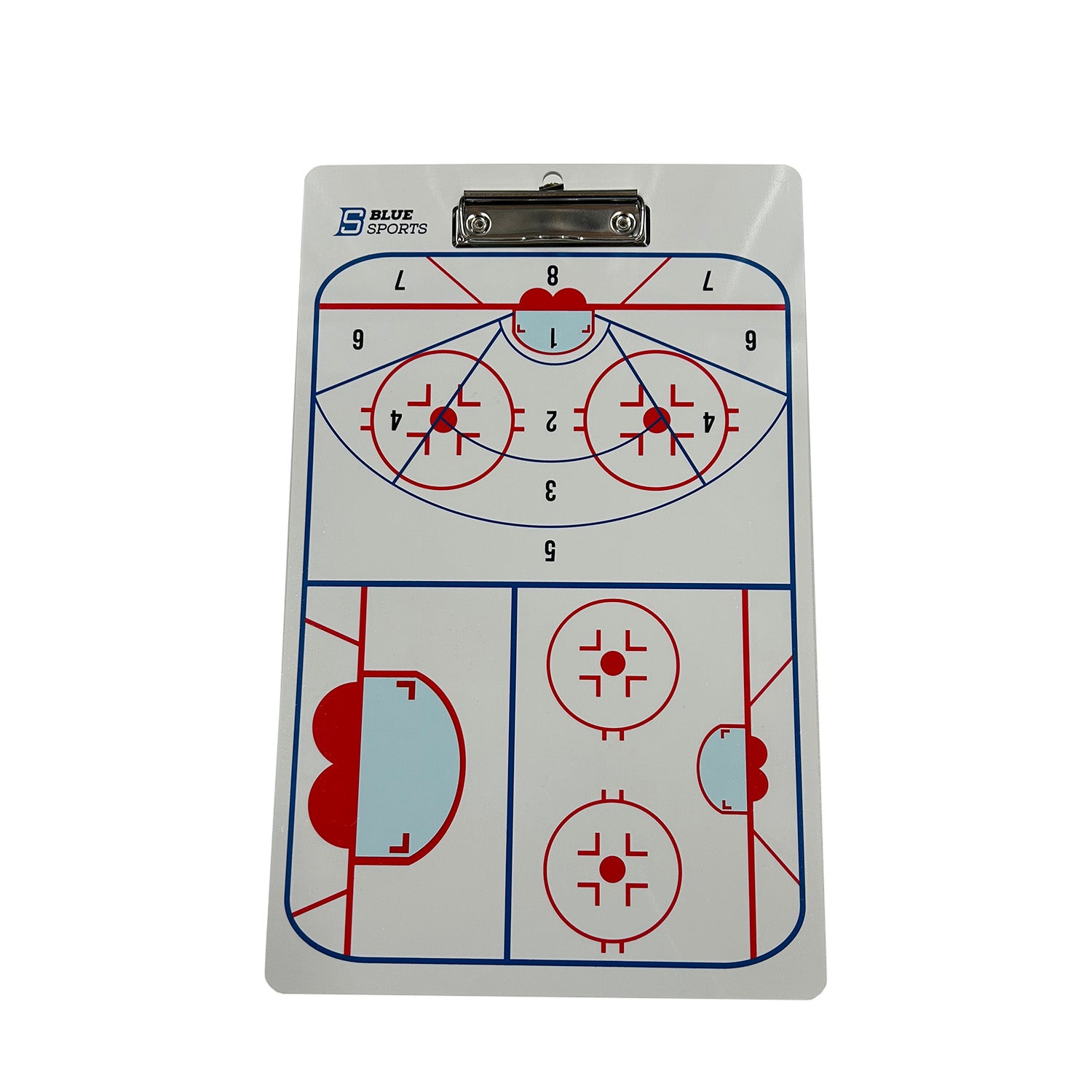 BLUE SPORTS Klipp Taktiktafel Goalie 25 x 41 cm