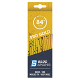 BLUE SPORTS Pro Gold Schnürsenkel gewachst