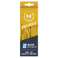 BLUE SPORTS Pro Gold Schnürsenkel gewachst