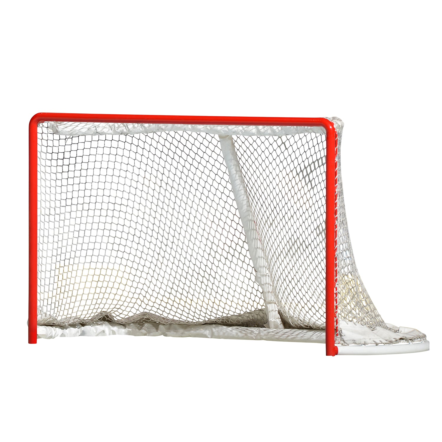 SCHANNER Eishockeytor (IIHF Norm) Ø 50 mm für Pegs inklusive Protektoren & Netz