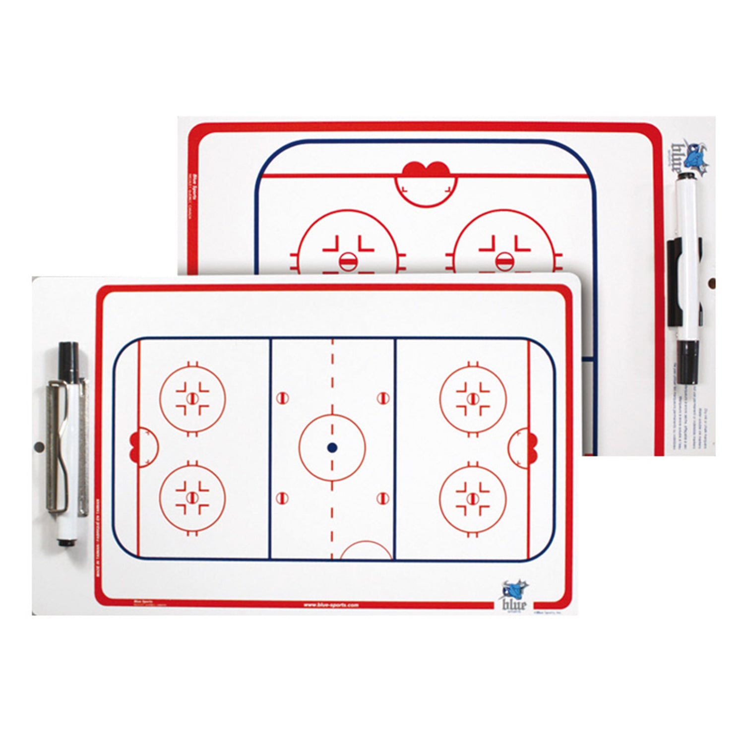 BLUE SPORTS Trainer Taktiktafel 40 x 25 cm