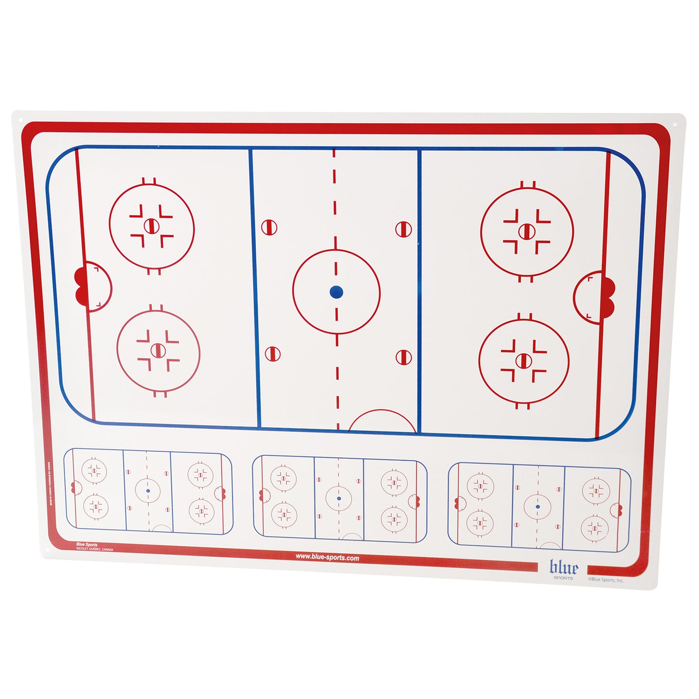 BLUE SPORTS Taktiktafel 112 x 81 cm - 4 mm stark