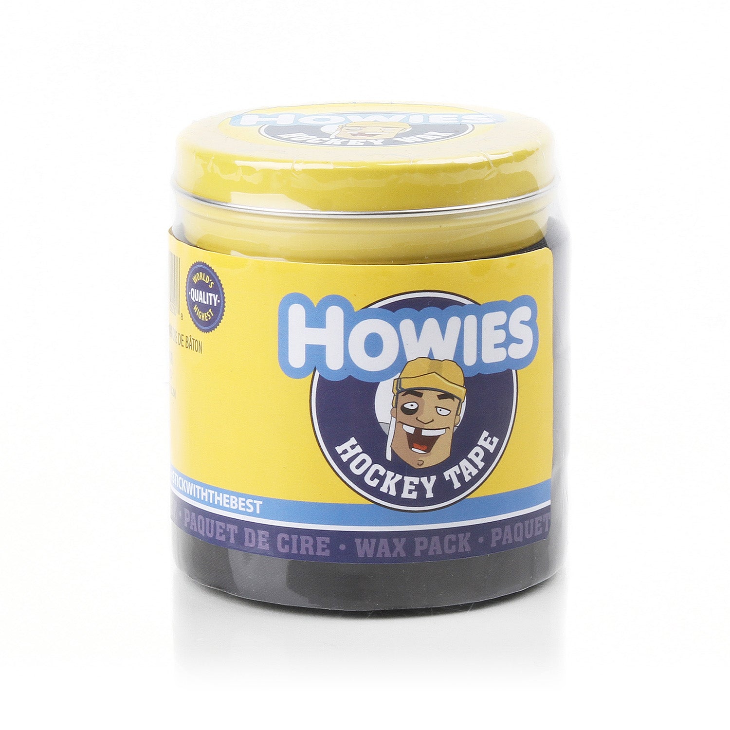 HOWIES Retail Pack - 3 x Tape blk 25,4mm x 18,28m / 1 x Tin Stick Wax