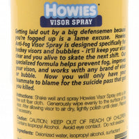 HOWIES Anti-Fog Visier Spray - 4oz. Flasche (115 ml)
